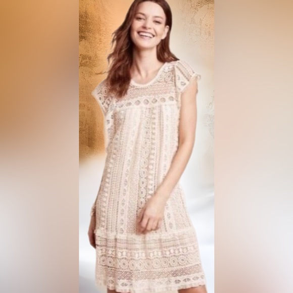NWT Anthropologie Maeve Crochet dress - Picture 9 of 9